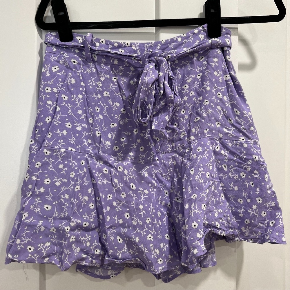 Zara Floral Skirt Size Medium